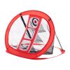 VEVOR Golf Chipping Net, Pop Up Golf Practice Net, Portable Indoor Outdoor Home Golf Hitting Aid Net with Target and Carry Bag