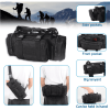 Universal Tactical Vehicle Back Seat Organizer with 3 Detachable Pouches