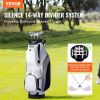 VEVOR Golf Cart Bag with 14 Way Organizer Divider Top, 36' 13 Pockets Premium Nylon Cart Bag