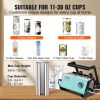 VEVOR Mug Heat Press, 11-30oz Tumbler Heat Press Machine, Sublimation Transfer Straight Skinny Tumblers, Cup Heat Press with Heat-resist Gloves & Tape