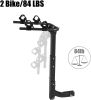 Bike Rack for Car 1-4 Bike Hitch Mount Bicycle Rack for SUV with 2-Inch Receiver, Rubber Lock & Sleek Pad