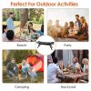 Portable Charcoal Grill for Backyard Camping Picnics Beach